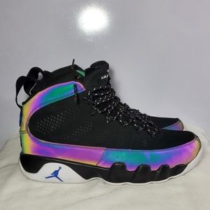 Air Jordan 9 Mens Size 13 Racer Blue Sneakers.